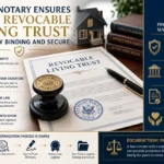 How a Notary Ensures Your Revocable Living Trust Is Legally Binding and Secure